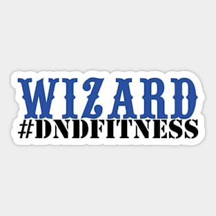 #DNDFitness Wizard! Sticker